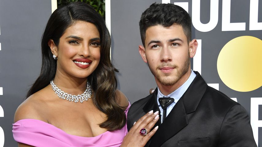 Priyanka Chopra Jonas und Nick Jonas bei den Golden Globes 2020