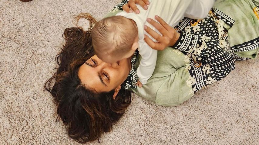 Priyanka Chopra mit ihrer Familie im November 2022
