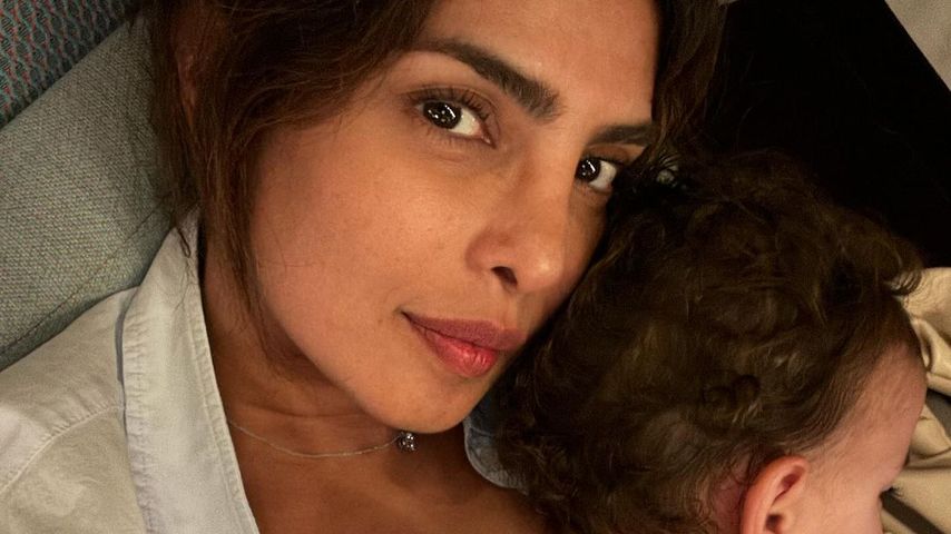 Priyanka Chopra mit ihrer Tochter Malti im Januar 2024