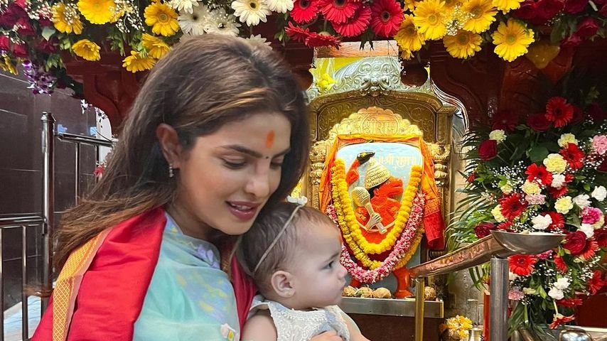 Priyanka Chopra und ihre Tochter Malti