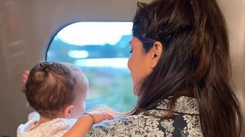 Priyanka Chopra mit ihrer Tochter Malti im Juni 2023