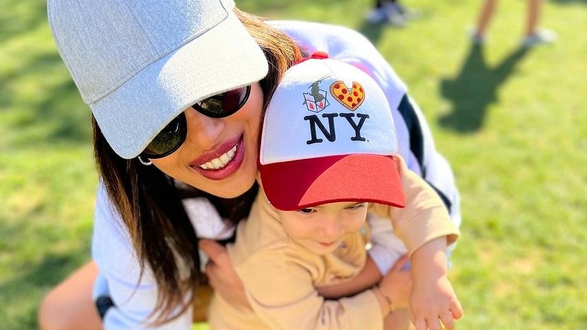 Priyanka Chopra mit ihrer Tochter Malti Marie