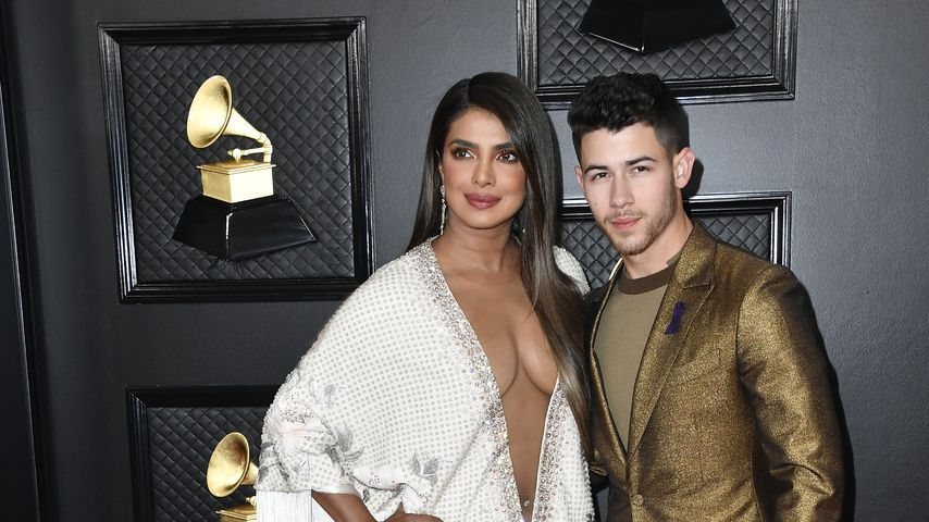 Priyanka Chopra mit Nick Jonas bei den Grammy Awards 2020