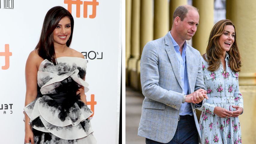 In Wimbledon: Hat Meghans BFF Priyanka die Royals ignoriert?