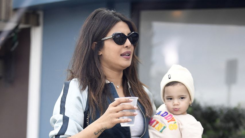 Zeit zu zweit: Priyanka Chopra schlendert mit Malti durch LA