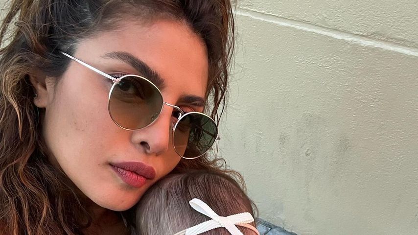 Priyanka Chopra zeigt Baby Maltis Gesicht erstmals im Netz