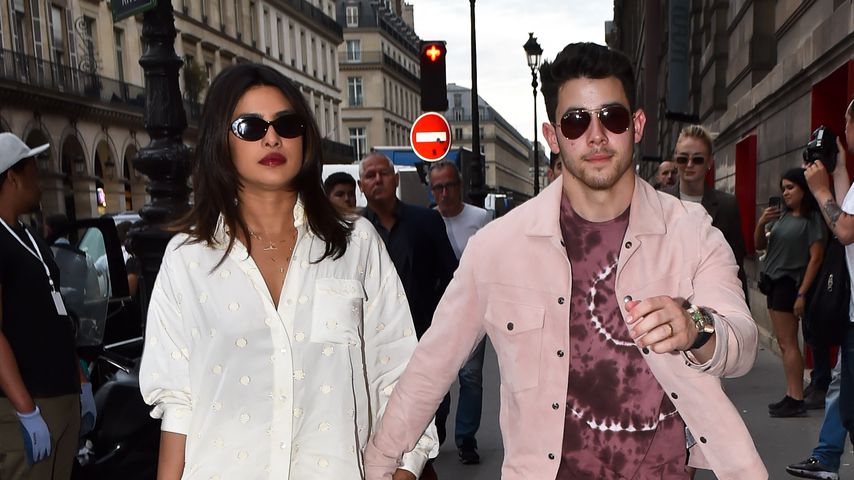Priyanka Chopra und Nick Jonas in Paris