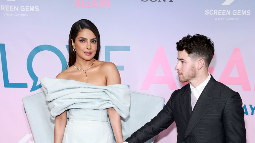 Zu groß! Priyanka Chopras Kleid hält Nick Jonas auf Distanz
