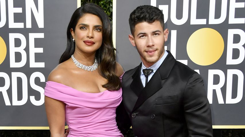 Priyanka Chopra und Nick Jonas, Januar 2020