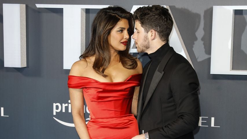 Priyanka Chopra und Nick Jonas bei der Premiere von "Citadel"