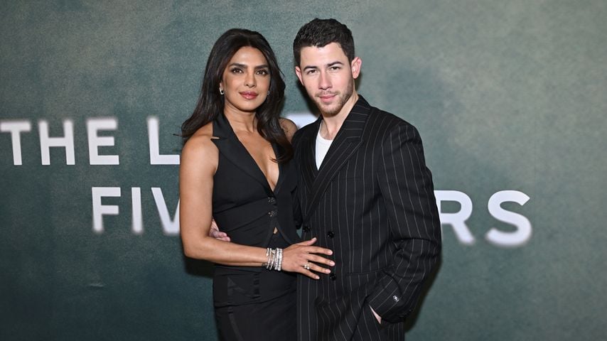 Priyanka Chopra und Nick Jonas, April 2025