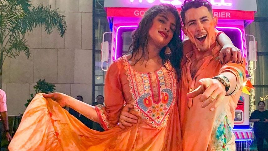 Priyanka Chopra und Nick Jonas im März 2020
