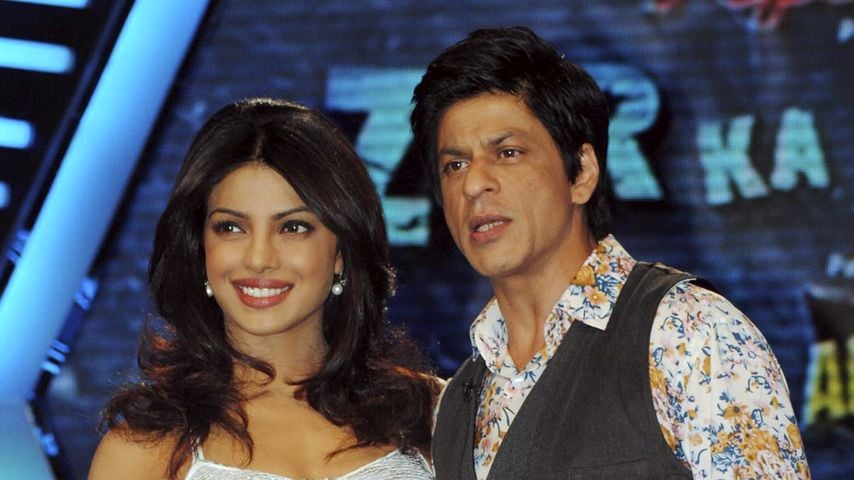 Priyanka Chopra und Shah Rukh Khan in Mumbai, Februar 2011