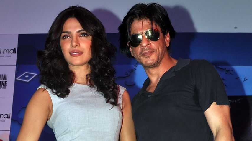 Priyanka Chopra und Shah Rukh Khan, Dezember 2011