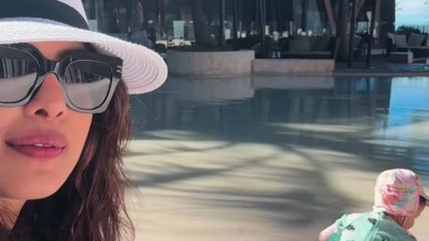 Priyanka Chopra und Tochter Malti genießen Ausflug am Strand