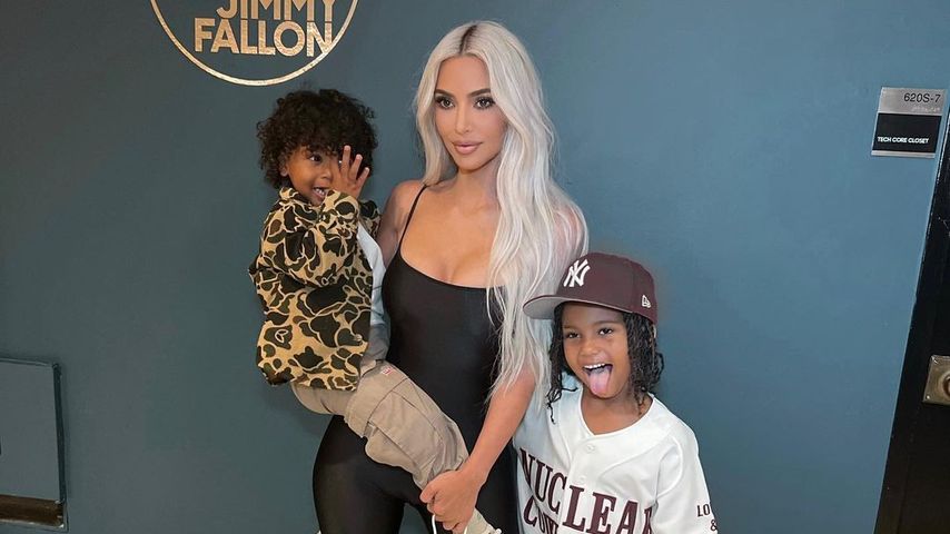 Psalm West, Kim Kardashian und Saint West, Juli 2022