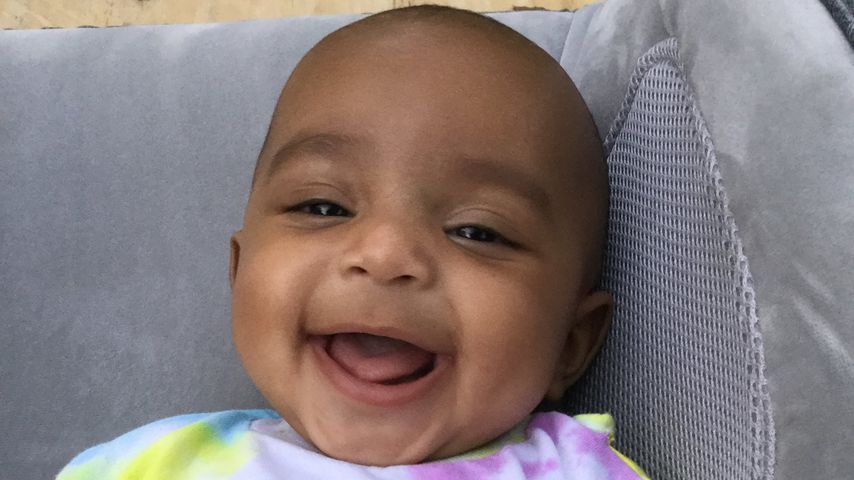 Psalm West, Kanye West und Kim Kardashians Sohn