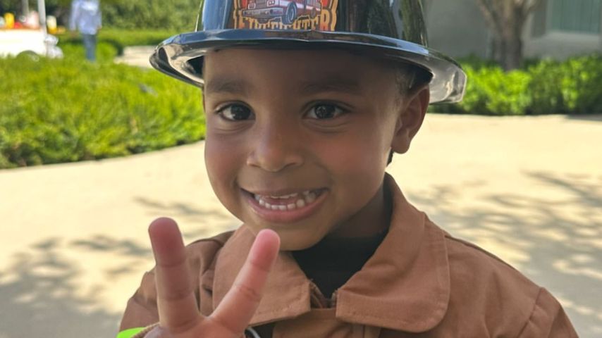 Psalm West an seinem vierten Geburtstag