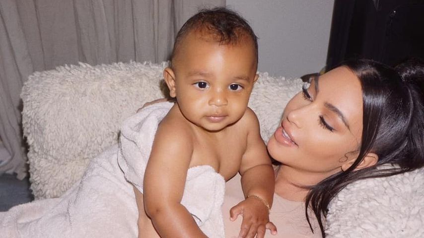 Kim Kardashian happy: Baby Psalm macht seine ersten Schritte
