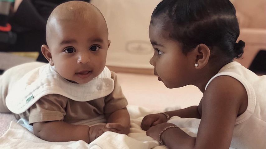 Zuckersüß! Hier spielen Psalm West und Cousine True zusammen