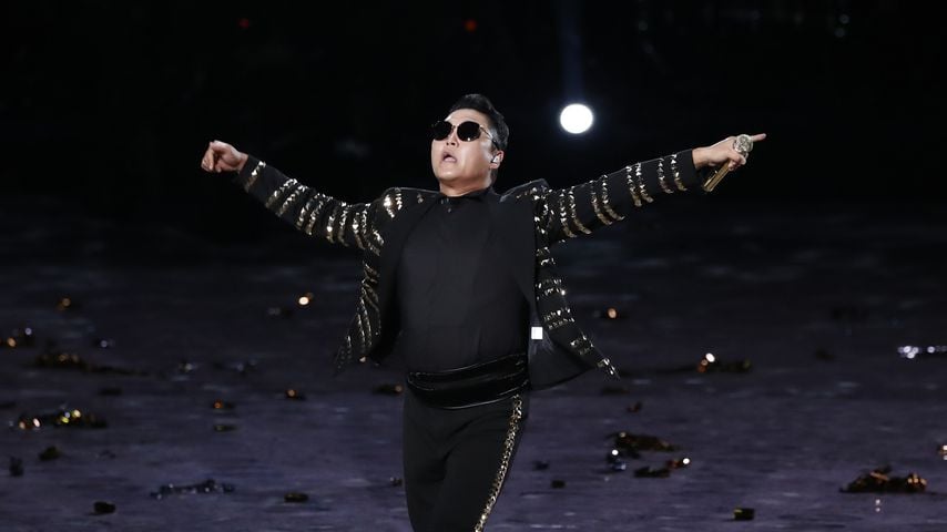 Sänger PSY in Seoul