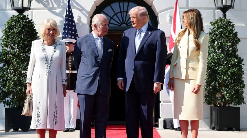 Charles in den USA: Donald Trump bricht Royal-Protokoll