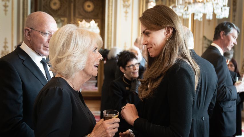 Queen Consort Camilla und Prinzessin Kate im September 2022