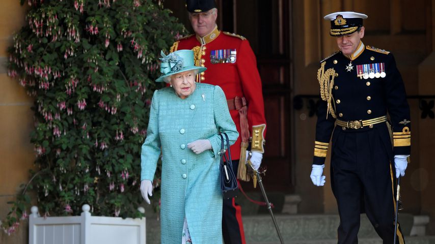 Die Queen beim Trooping the Colour 2020