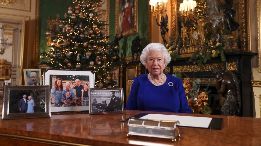 Queen Elizabeth II. bei ihrer Weihnachtsansprache 2019