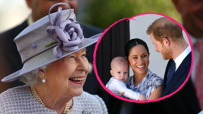 Die Queen im Videocall: "Archie hat Prinz Harrys rote Haare"