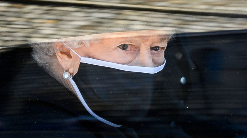 Philips Beerdigung: Queen konnte Tränen nicht zurückhalten