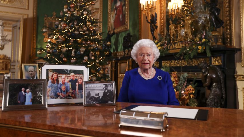 Queen Elizabeth II. auf Schloss Windsor