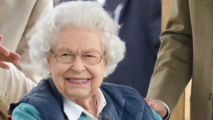 Queen Elizabeth II. bei der Pferdeshow auf Schloss Windsor
