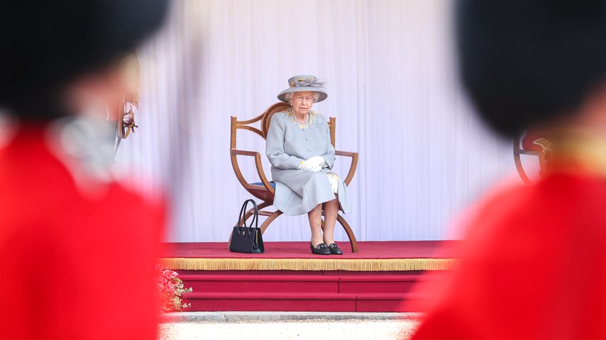 Queen Elizabeth II. bei ihrer Geburtstagsparade 2021