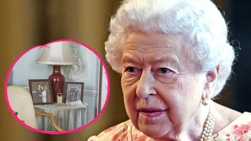 Queen sauer? Harry und Meghans Bild fehlt im Audienz-Saal