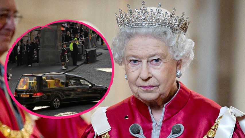 Die Queen wurde in schwäbischem Leichenwagen transportiert