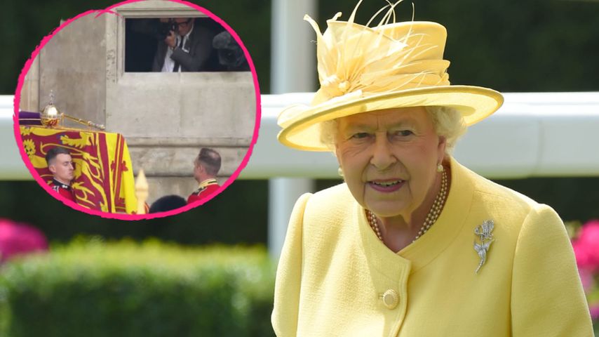 Geheimversteck: So wird Begräbnis der Queen fotografiert