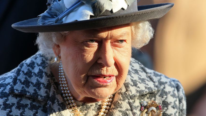 Queen Elizabeth II. besucht eine Kirche in Norfolk im Januar 2020