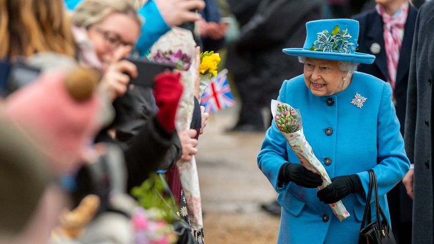 Queen Elizabeth II. in West Newton