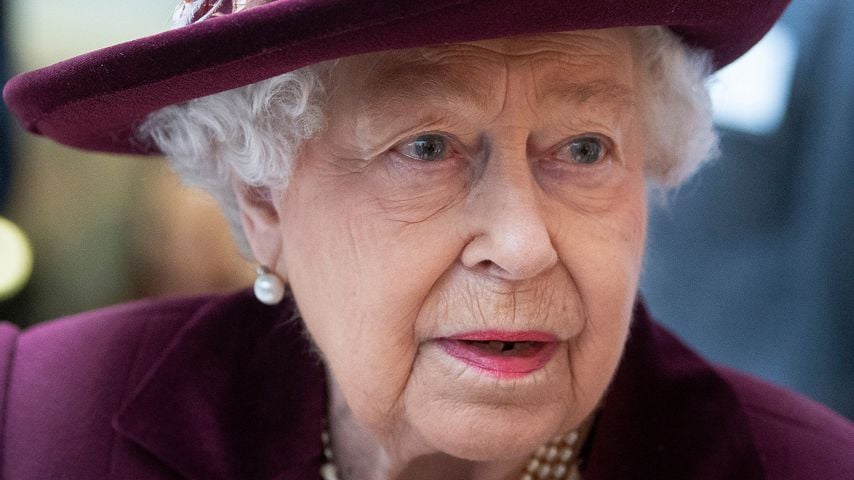 Queen Elizabeth II. bei einem MI5-Besuch in London im Februar 2020