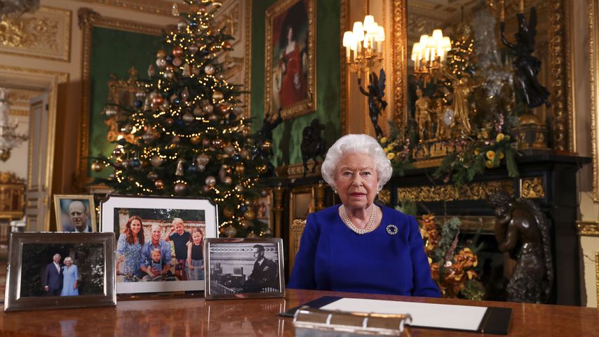 Queen Elizabeth II. auf Schloss Windsor