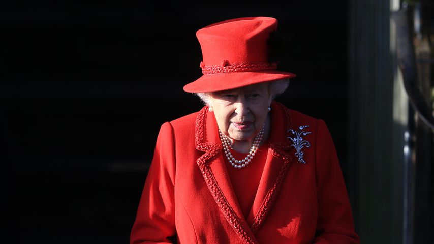 Queen Elizabeth II. beim Weihnachtsgottesdienst in Sandringham, 2019