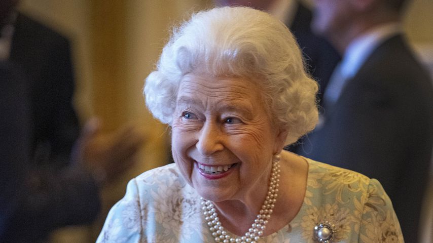 Queen Elizabeth II. im Buckingham Palace, 2019