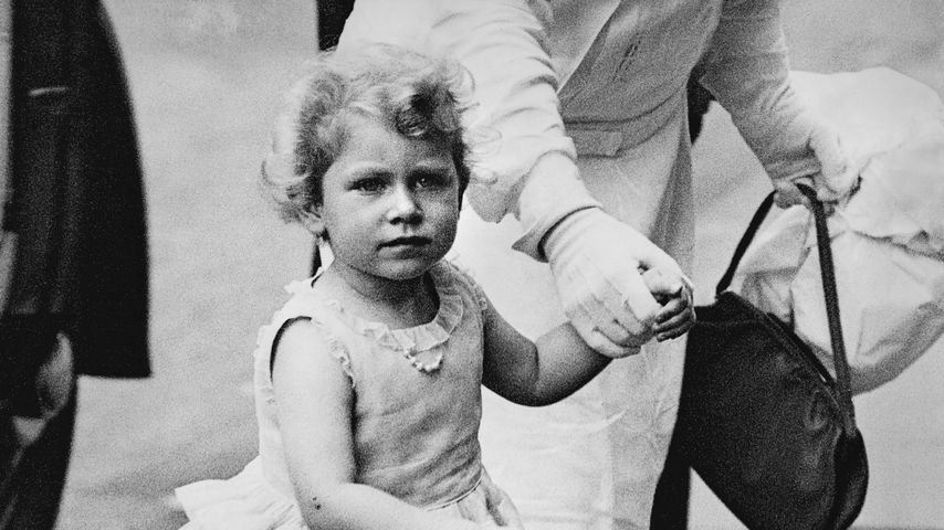 Queen Elizabeth II. mit drei Jahren