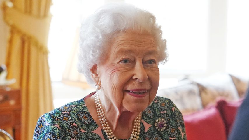 Queen Elizabeth II. auf Windsor Castle im Februar 2022
