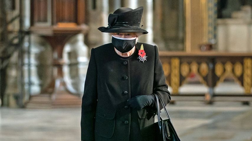 Queen Elizabeth II. in der Westminster Abbey im November 2020