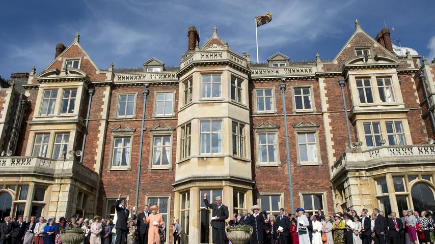 Queen Elizabeth II. mit Gästen auf ihrem Landsitz in Sandringham