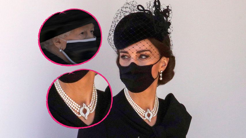 Emotional: Darum trugen Royal-Ladys bei Beerdigung Perlen
