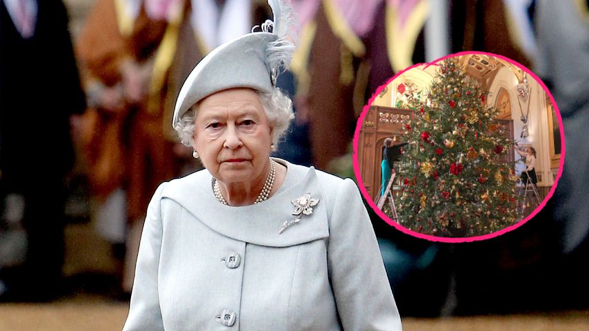 Gewusst? Die Queen hat einen Weihnachtsbaum aus Plastik!