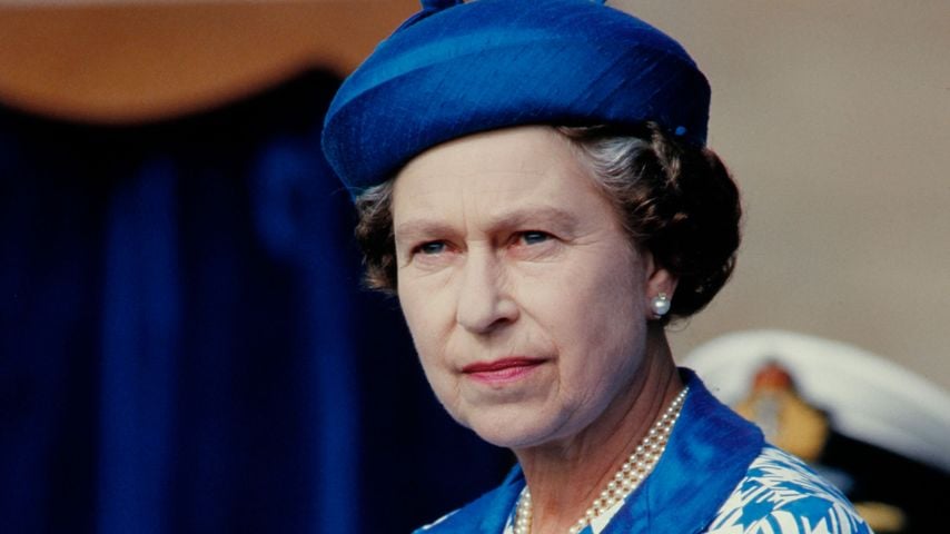 Queen Elizabeth II., März 1986 in Australien
